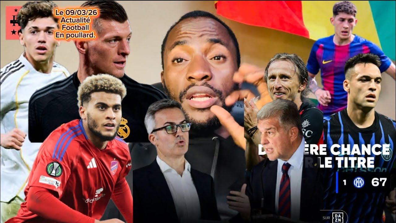 Actualité football en poullard Multi Debrief Mercato Actu Real Barça Laporta vs Font etc. 