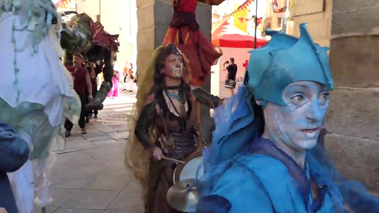 Desfile inaugural del Mercado Medieval de Ávila