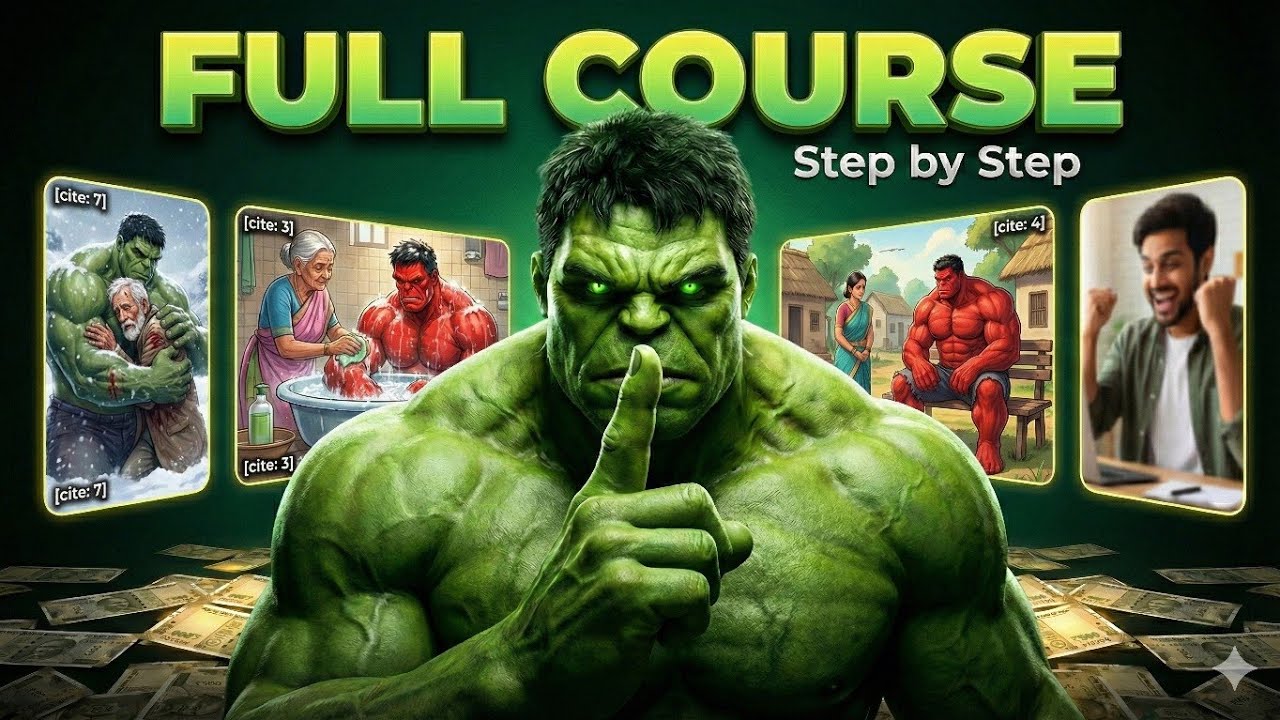 How To Create Perfect HULK Ai Videos | hulk ai video kaise banaye | ai video kaise banaye 🤑
