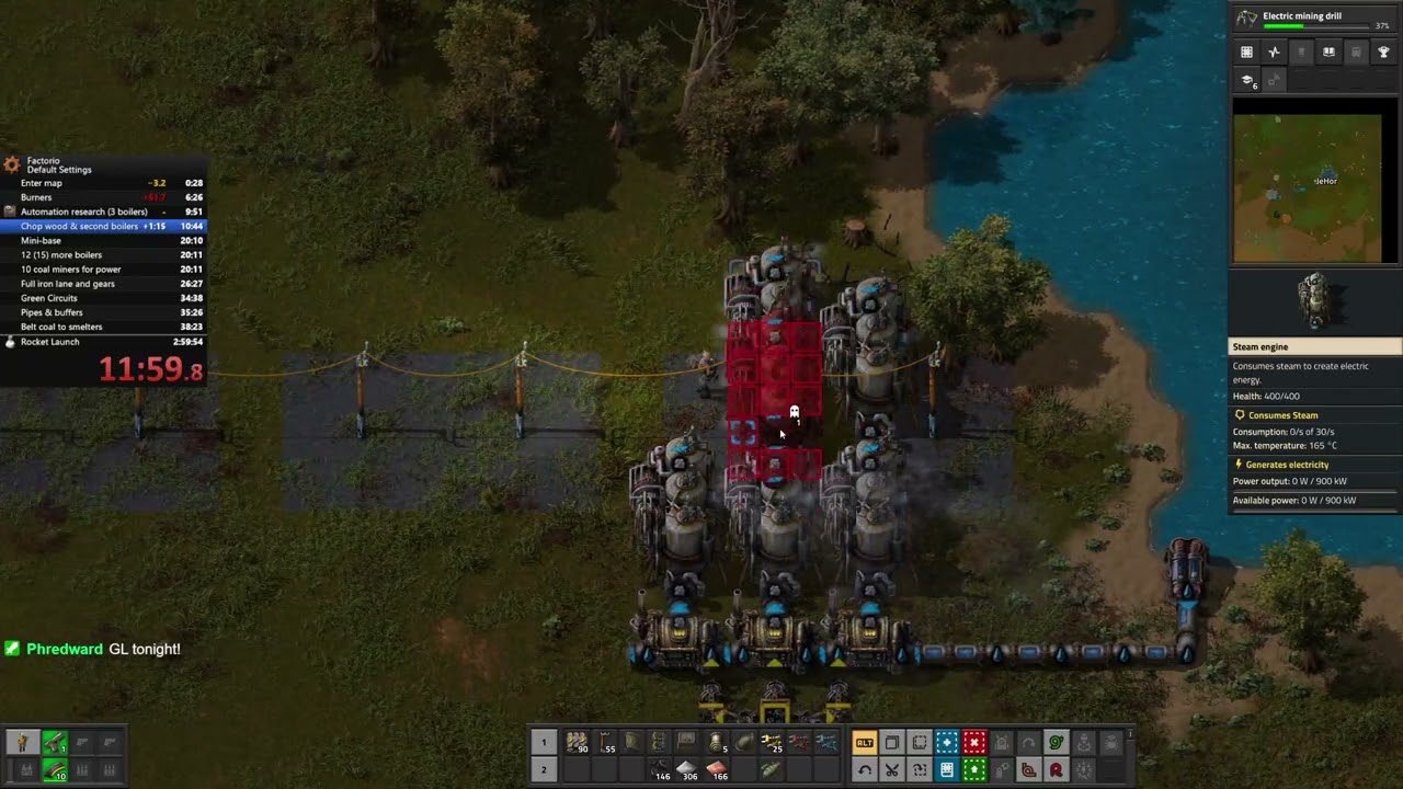Factorio 2.0 Default Settings Vanilla Speedrun - 2:46:36 - World Record on April 17, 2025