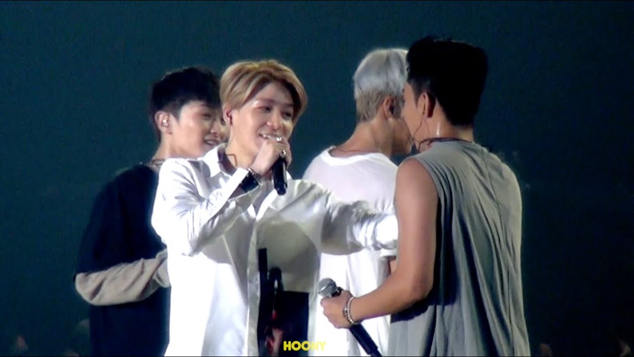 160910 젝스키스 콘서트 YELLOW NOTE TALK :: 연정 후 토크 은지원 & 강성훈 focus