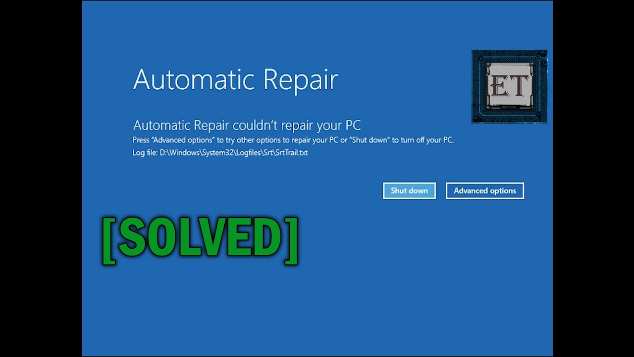 Как исправить цикл автоматического восстановления в Windows 10 — Восстановление при запуске не мо...