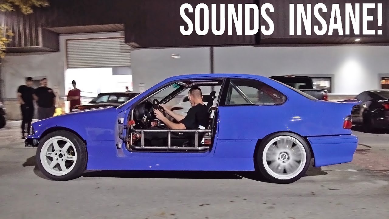 First BURNOUT in the 1JZ E36!