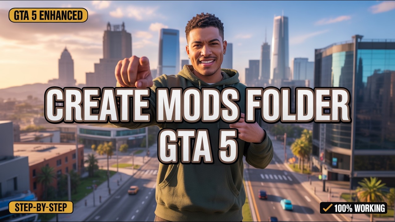 Как создать папку Mods в GTA 5 Enhanced (2026) &mdash; простое пошаговое руководство