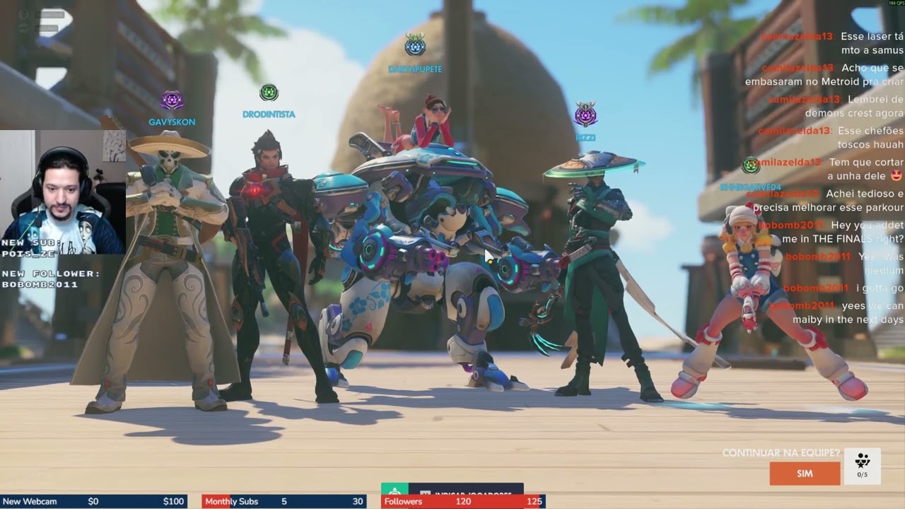 Overwatch treinamento pro campeonato - 15/02/2026