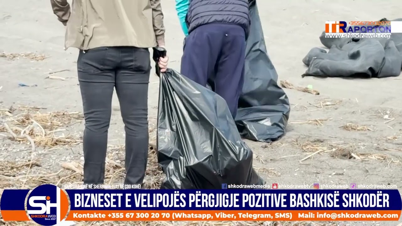 ShkodraWeb | Pastrimi i bregdetit, bizneset në Velipojë përgjigje pozitive thirrjes së bashkisë