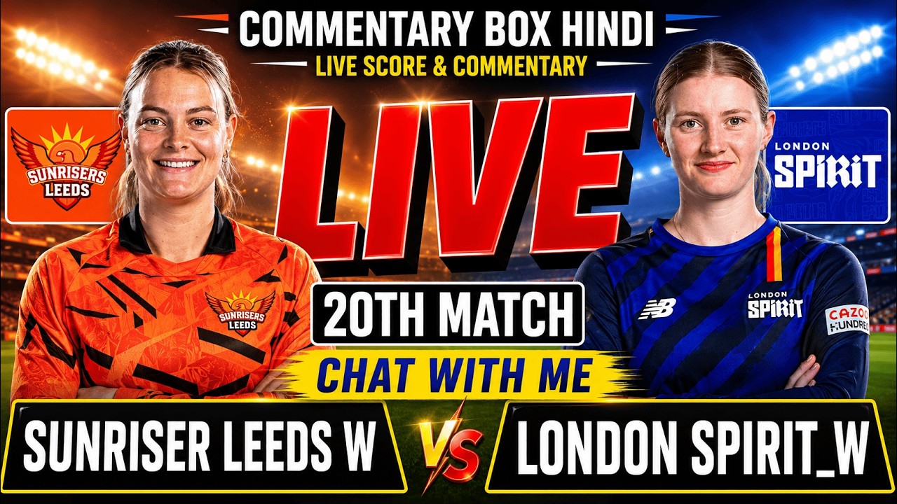 🔴LiveThe Hundred Women Live: London Spirit vs Sunrisers Leeds | 100 ball live match today | hundred