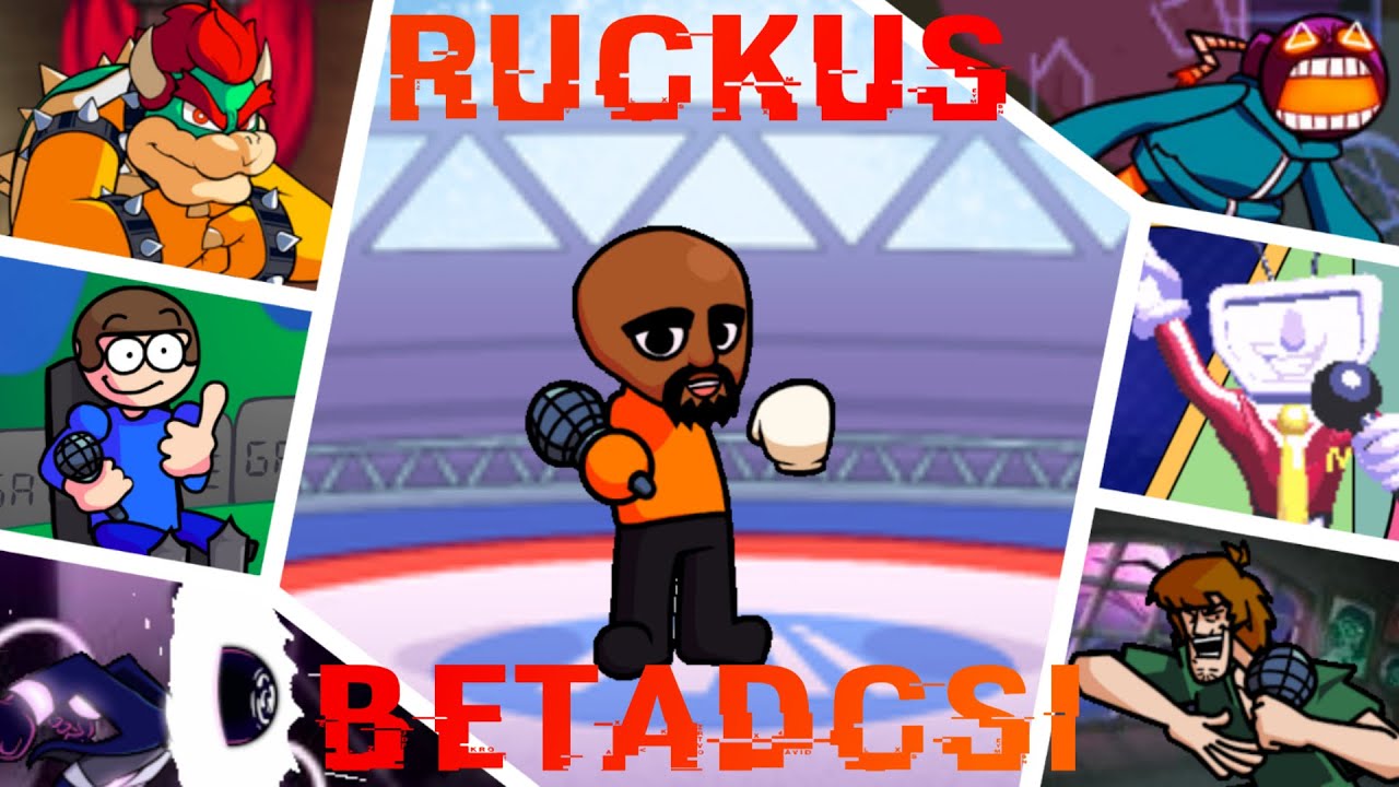 FNF Ruckus but every turn a different character sings it