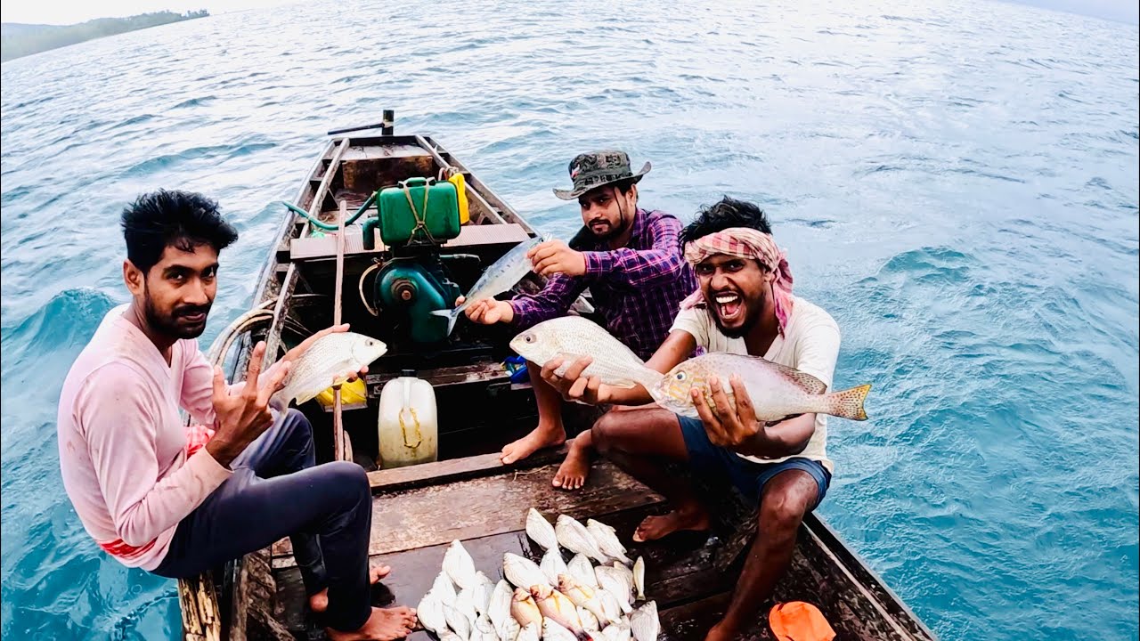 অনেকদিন পরে সমুদ্রে কিছু ভালো মাছ পেলাম @ANDAMAN_HUNTERS