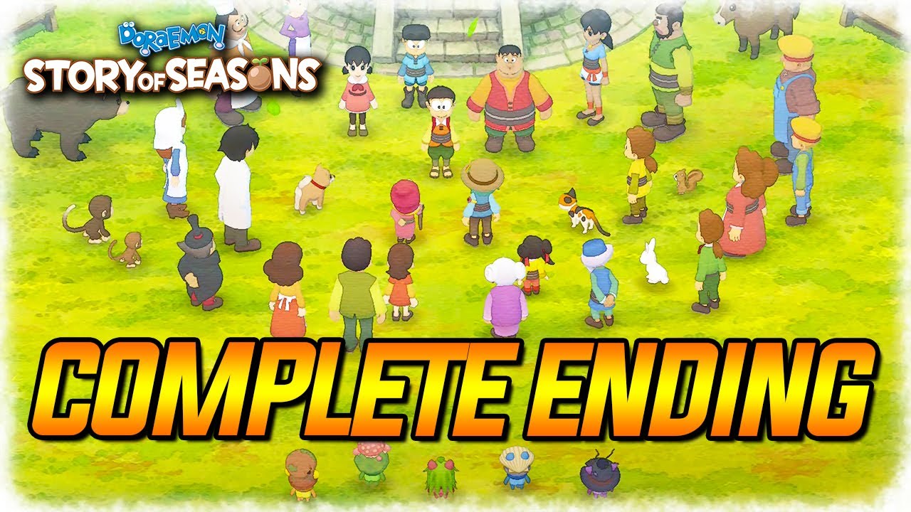 😍 👍👍 THE BEST ENDING COMPLETE DORAEMON STORY OF SEASONS