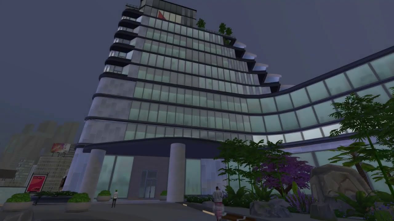 Exploring San Myshuno: 1 TORENDI TOWER PENTHOESE Sims 4 Housing
