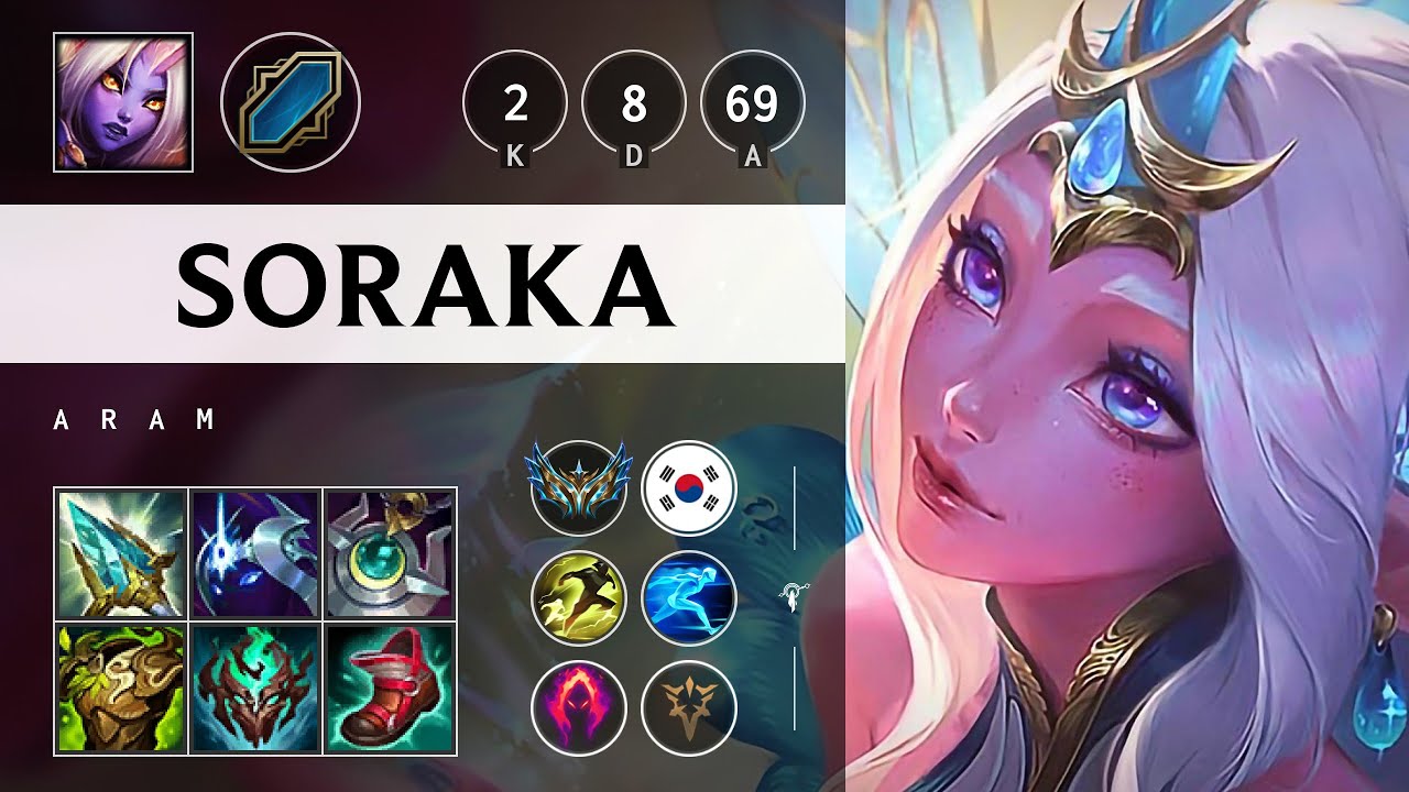 Soraka ARAM - KR Challenger Patch 25.19