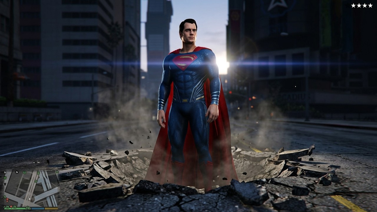 GTA 5 Superman Realistic