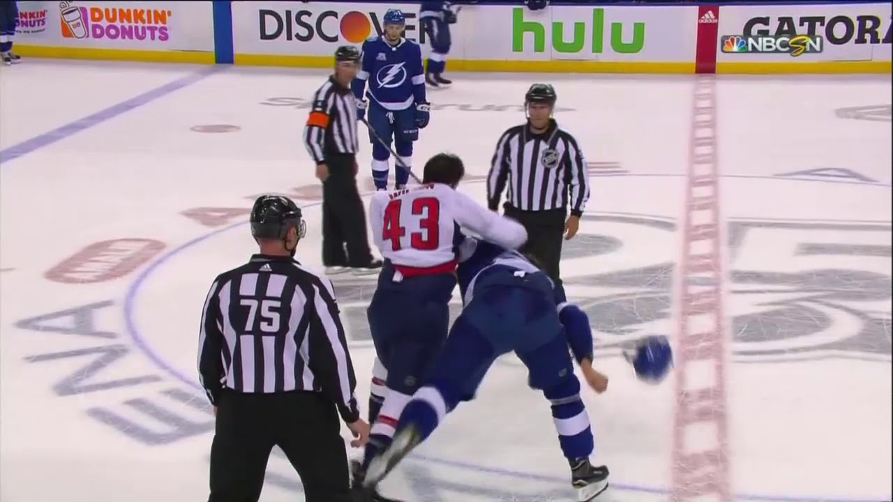 Tom Wilson Fights Braydon Coburn in Game 7