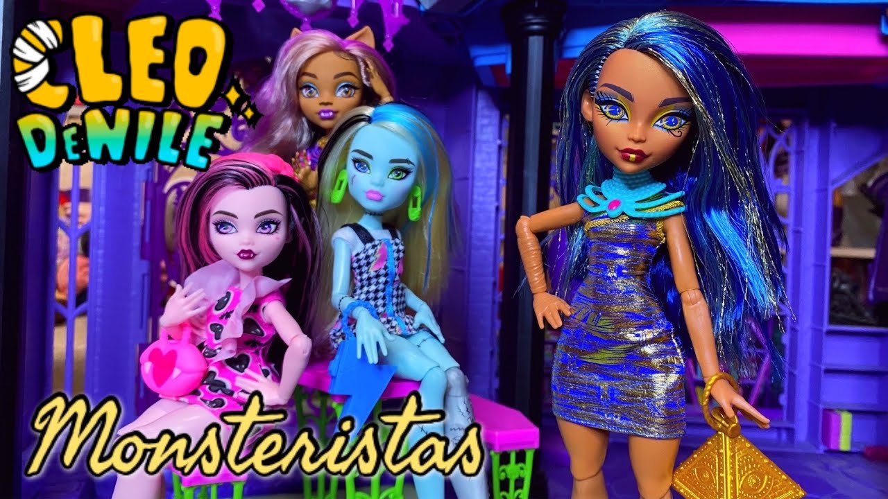 FINALLY! Monster High Monsteristas Cleo De Nile Unboxing + Ranking! 