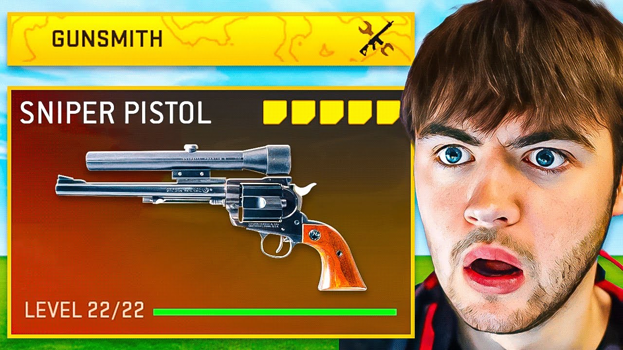 Warzone's New Sniper Pistol is Actually Insane..