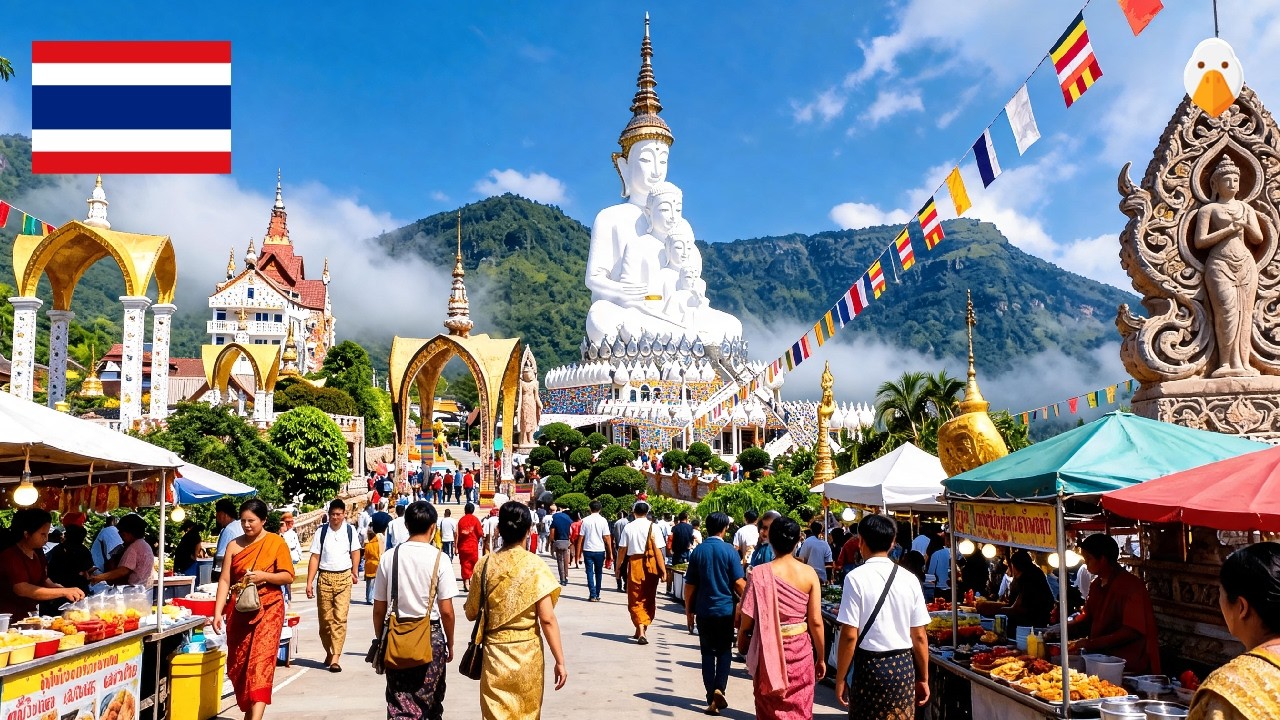 Wat Pha Sorn Kaew, Phetchabun🇹🇭 Thailand&rsquo;s Most Stunning Mountain Temple (4K HDR)