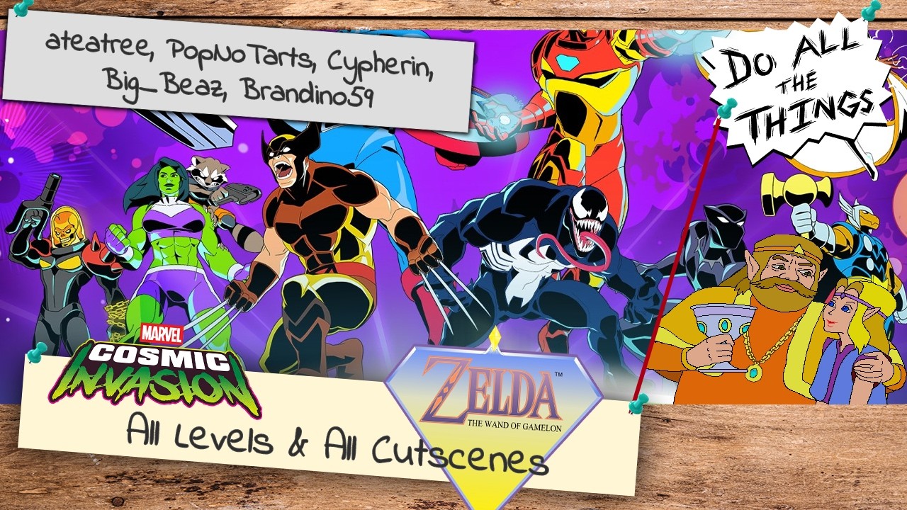 MARVEL Cosmic Invasion - Zelda: The Wand of Gamelon - Do All The Things - GDQ Hotfix Speedruns