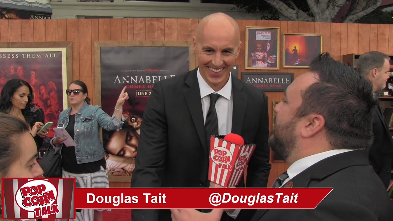 Popcorn Talk at the Annabelle Comes Home Red Carpet Premiere - DouglasTait