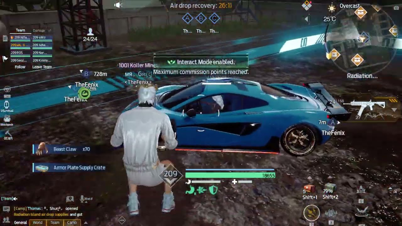 UNDAWN PVP! Radiation  Island Air Drop TheFenix vs NightF and Mayhem ! Day 12-01-2026