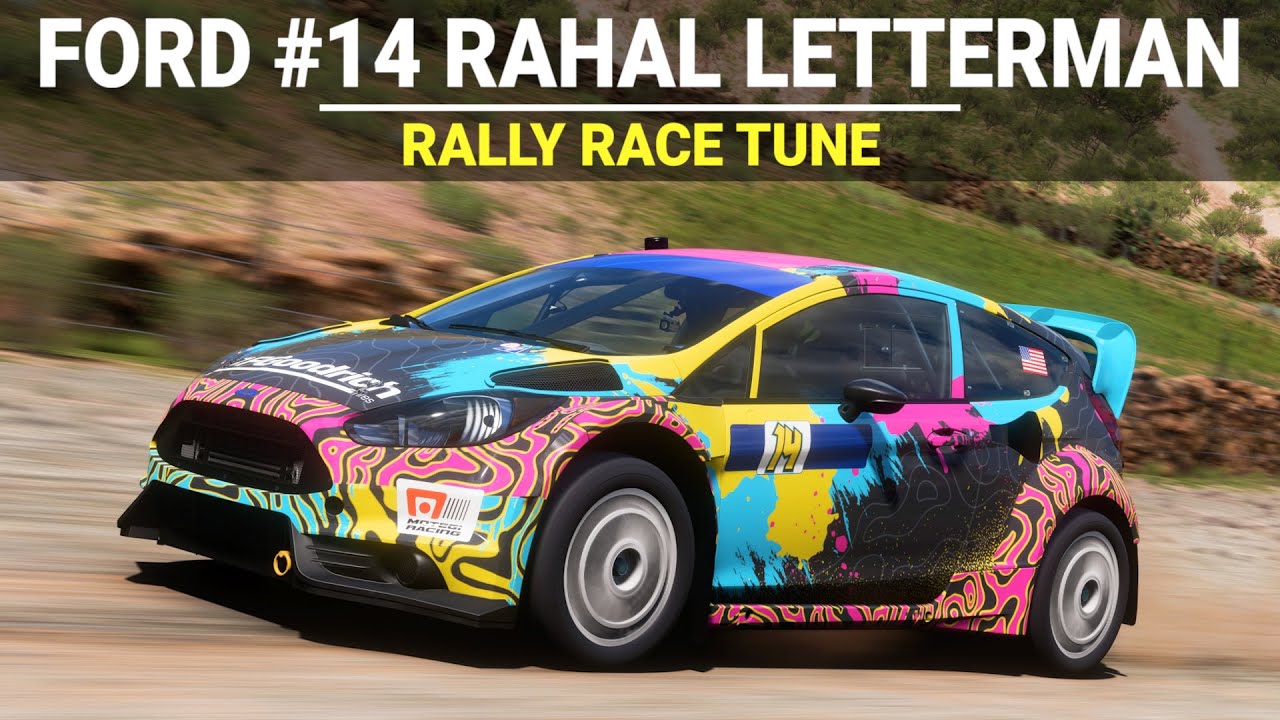 Forza Horizon 5 - #14 Rahal Letterman Racing Ford Fiesta, FH5 Rally Build, Tune & Gameplay