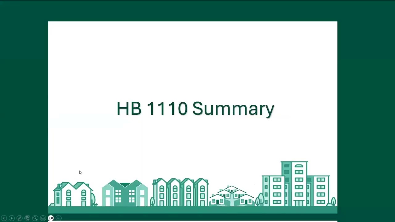 City of Edmonds HB1110 Webinar June 10, 2024