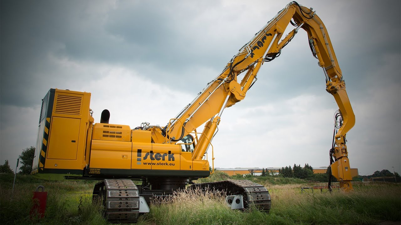 Sterk  - Testen Nieuwe Hydraulische Kraan