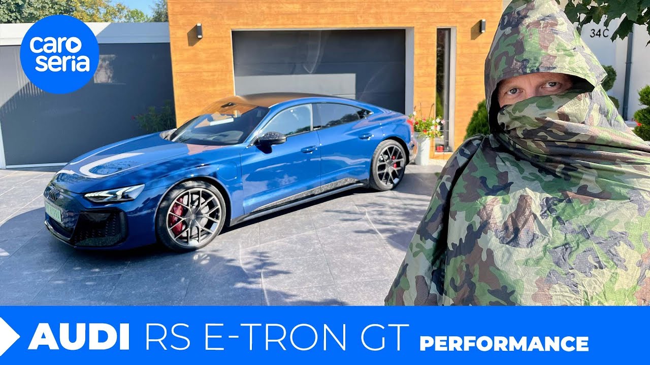 Elektryczne Audi RS e-tron GT performance, czyli sztuka kamuflażu! (TEST PL/ENG 4K) | CaroSeria