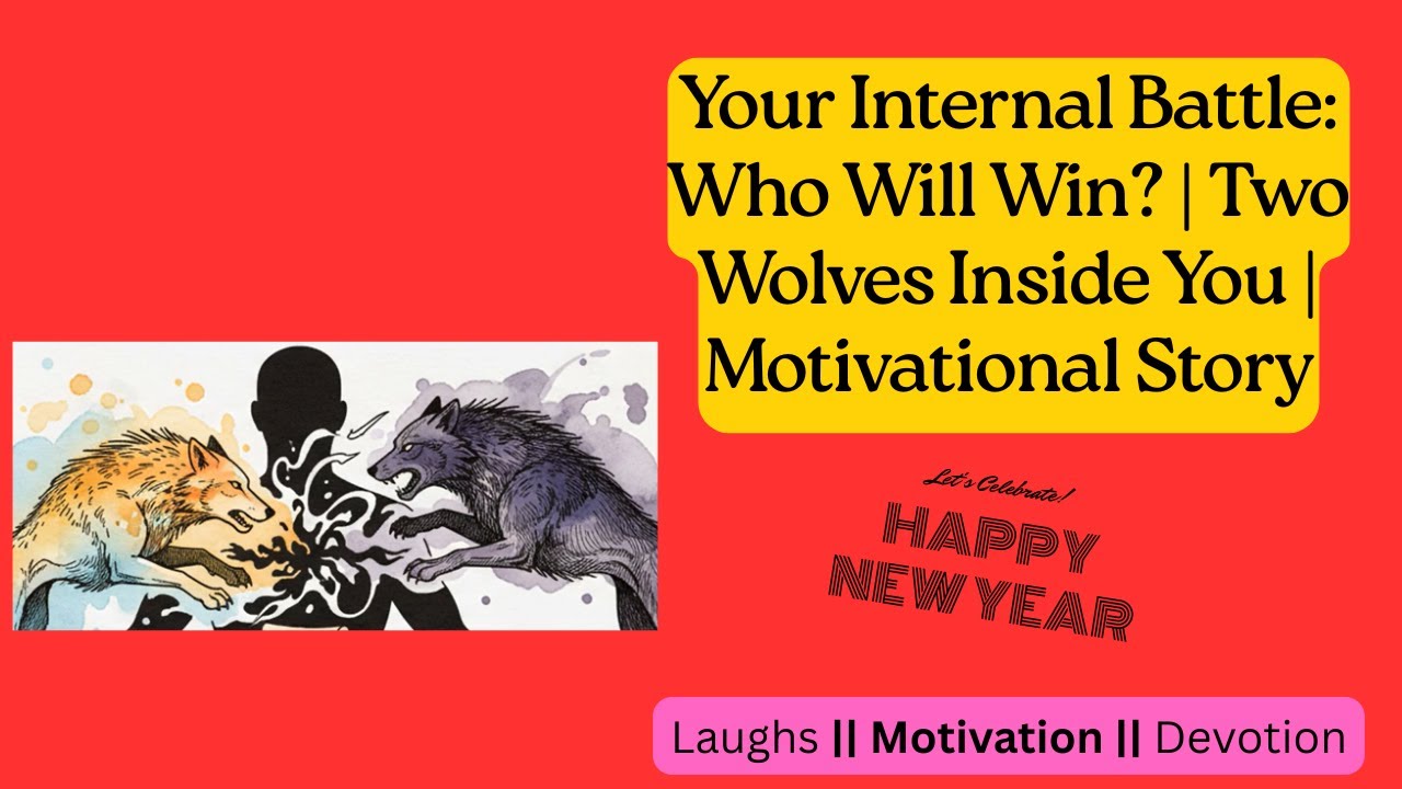 Your Internal Battle: Who Will Win? | Two Wolves Inside You | Motivational Story 
