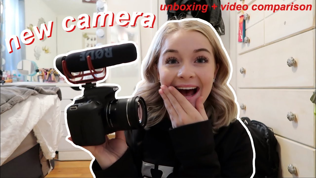 NEW CAMERA UNBOXING | Canon EOS Rebel T7i