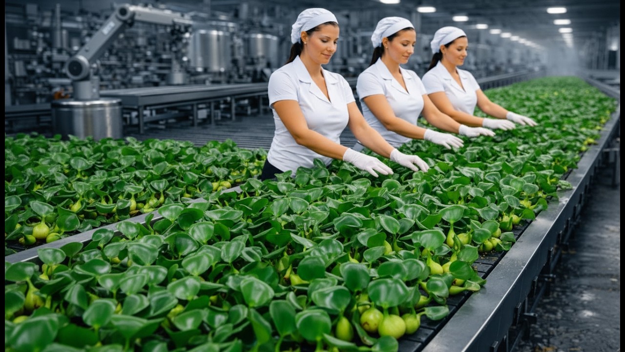 Inside a Water Hyacinth Basket Factory: From River Plant to Beautiful Woven Baskets (Full Process)