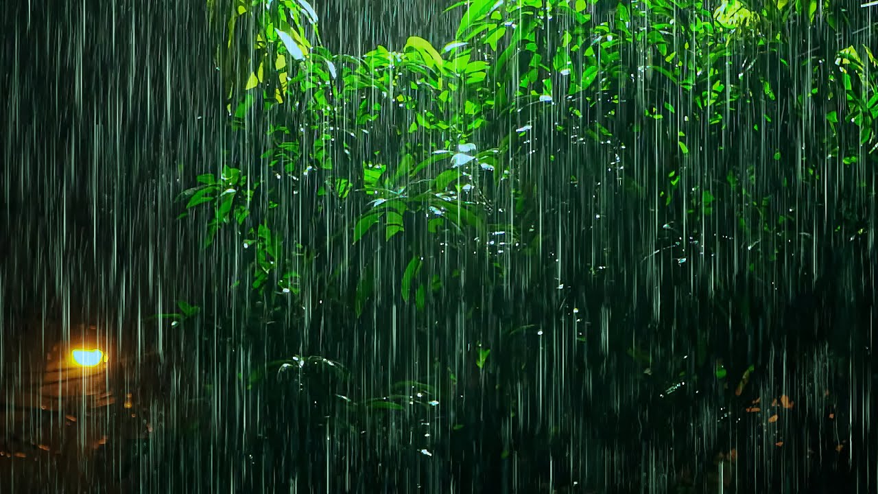 Goodbye Tension, Sleep Faster with Calming Rain | Rain Sounds for Deep Sleep | 