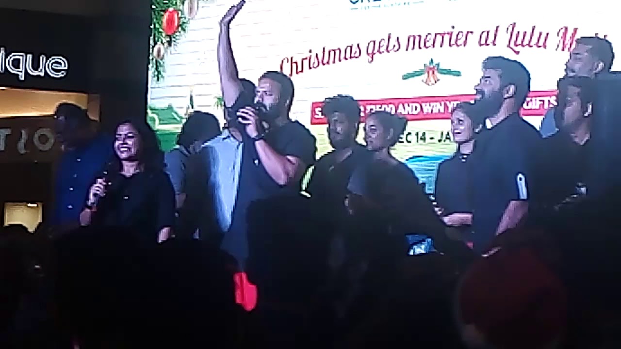 Aadu 2 celebration jayasurya at lulu mall