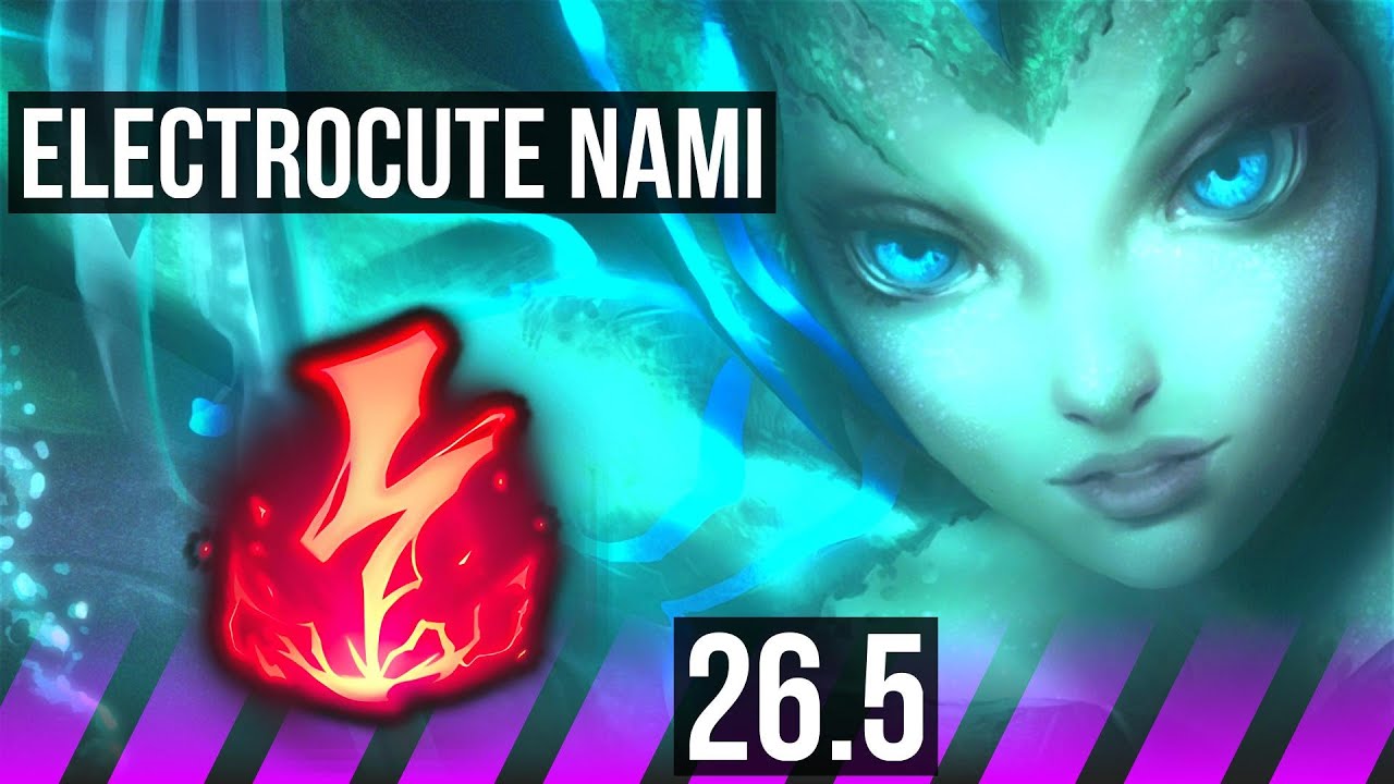 NAMI & Lucian vs VEL'KOZ & Yasuo (SUP) | Electrocute, 17K damage | EUW Master | 26.5