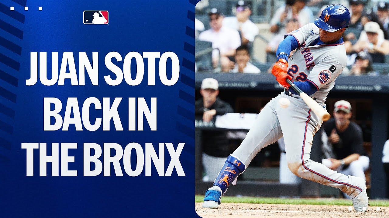 EVERY at-bat from Juan Soto’s return to Yankee Stadium this weekend!