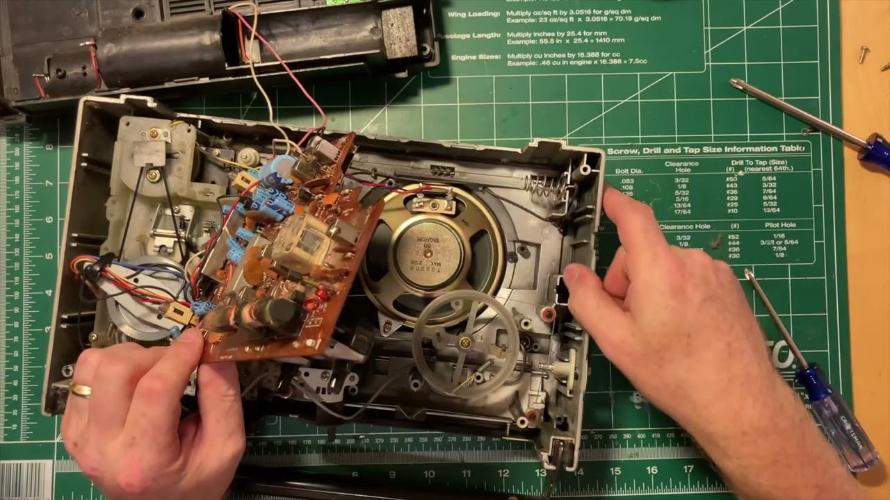 Sanyo M Z52 Cassette Radio Repair