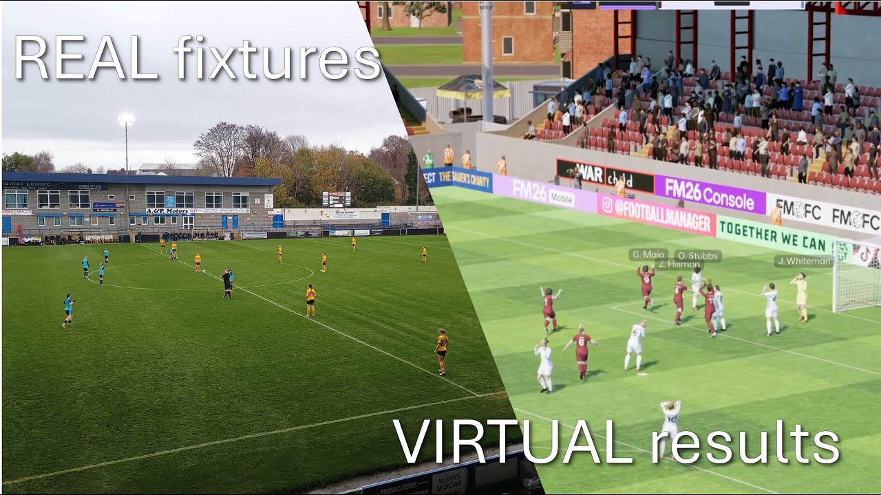 Real Fixtures - Virtual Results - January 11th 2026