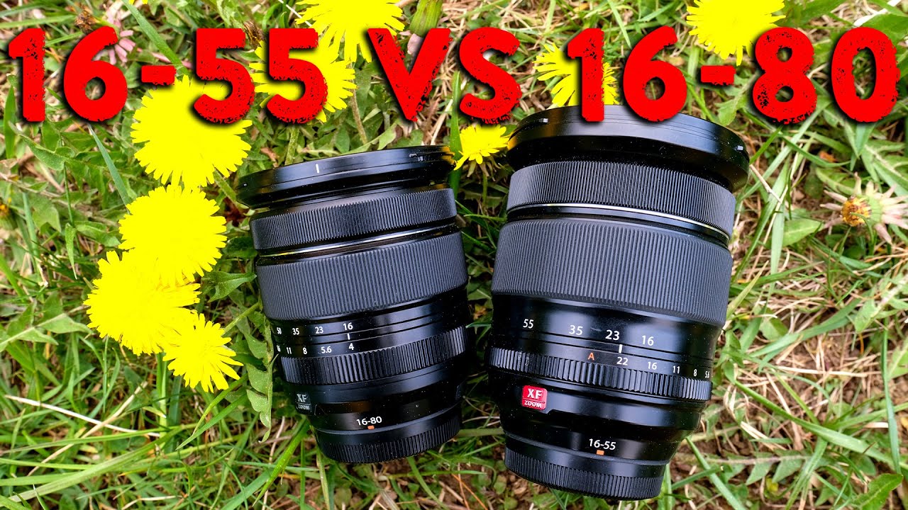 Fujifilm XF 16-55mm F2.8 VS Fujifilm XF 16-80mm F4 COMPARISON REVIEW