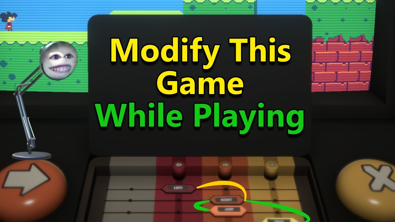 Modify This Game While Playing | Weird Game Longplay (Mrs. Modifier)