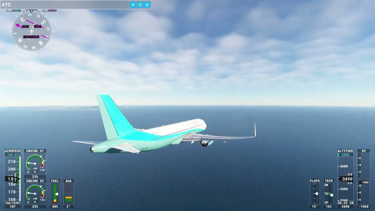 MFS 2020. Vuelo IFR  Valencia (LEVC) a Ibiza (LEIB)