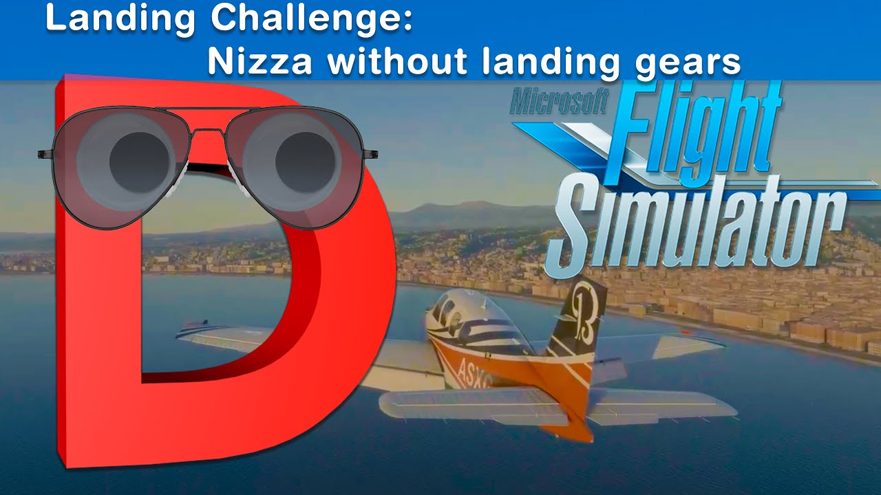 Microsoft Flight Simulator 2020: Landing Challenge Nizza