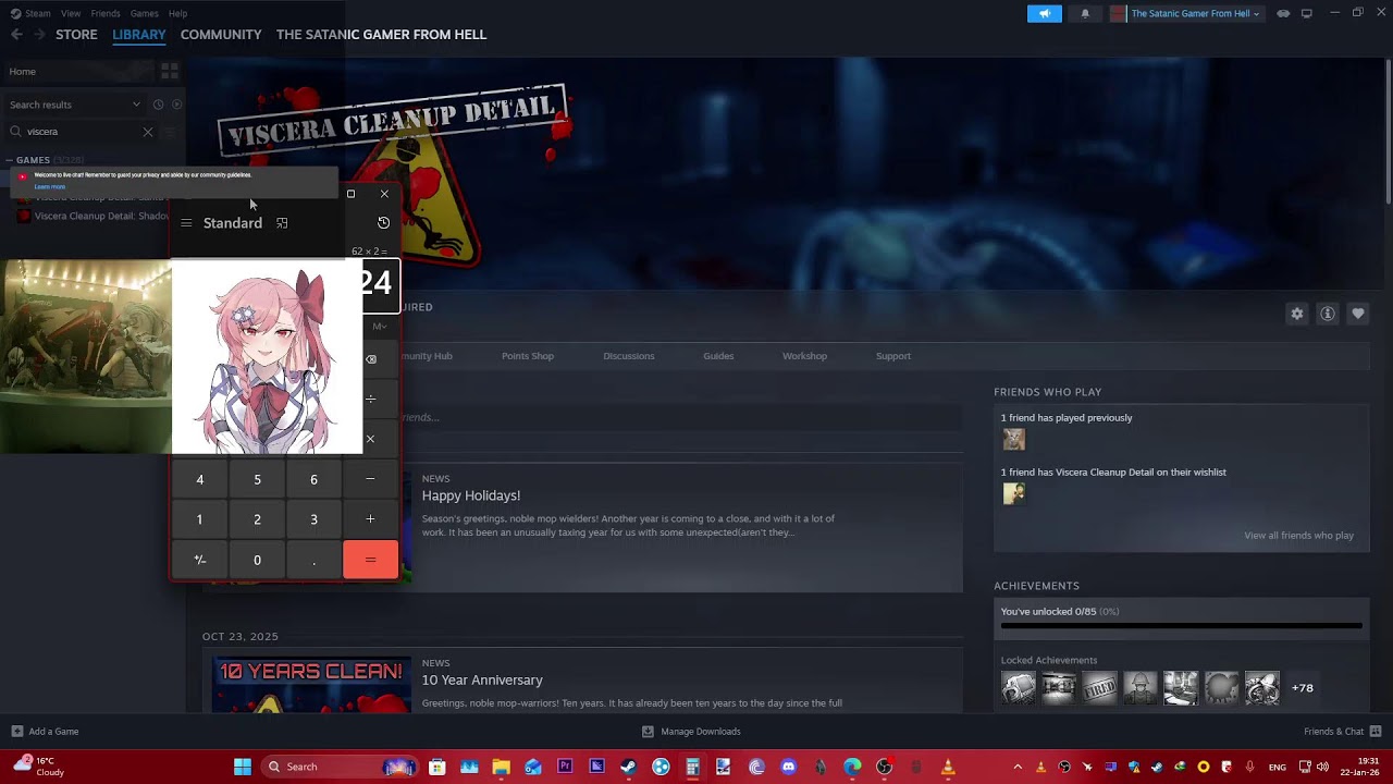 Viscera Cleanup Detail Let's stream Play episode 62