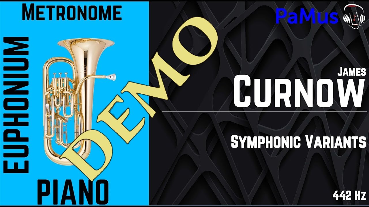 James Curnow: Symphonic Variants, piano accompaniment 442Hz