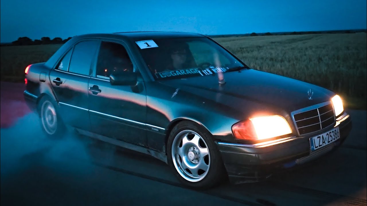 Mercedes W202 M104 3.0 Turbo Hood Exhaust | GERMAN 2JZ