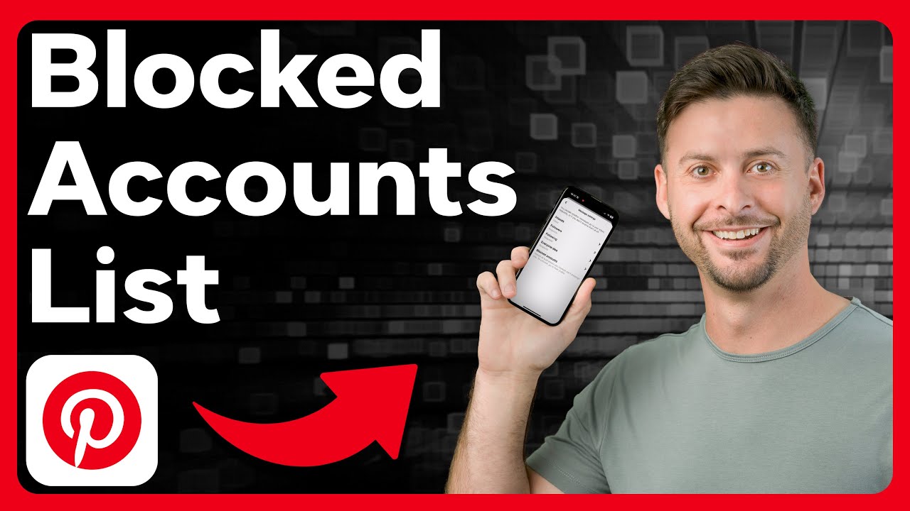 How To Check Blocked Accounts On Pinterest