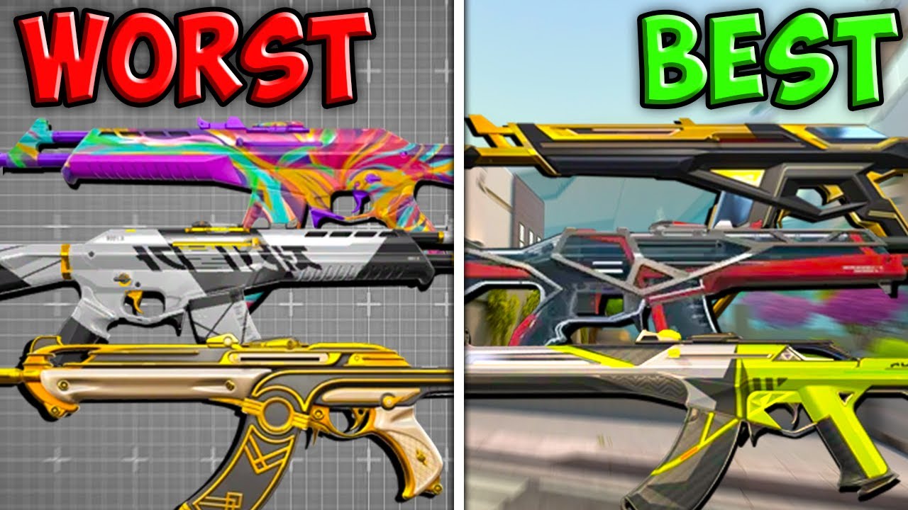 Ranking Every Vandal Skin In VALORANT