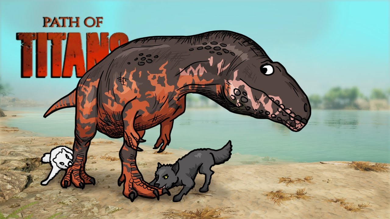 These are Weird Socks | Arazoa Acrocanthosaurus gameplay | Path of titans