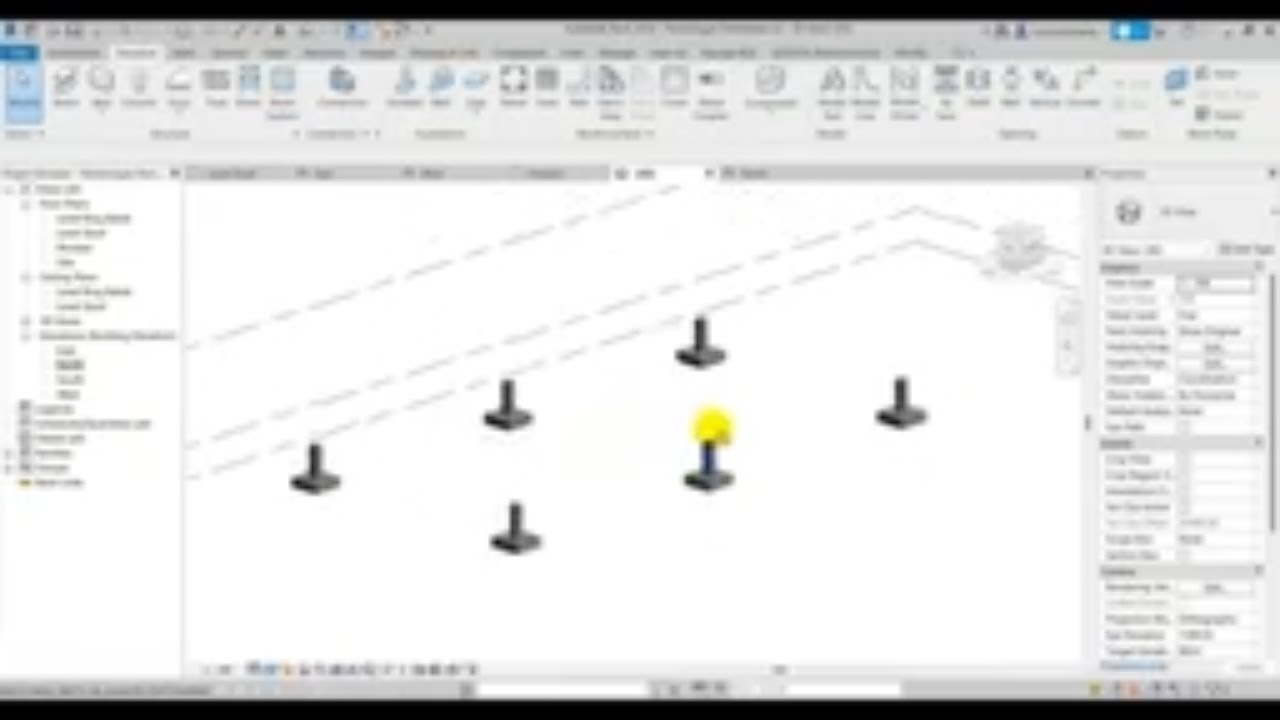 Tutorial REVIT - Cara Membuat Pondasi Telapak Di Revit