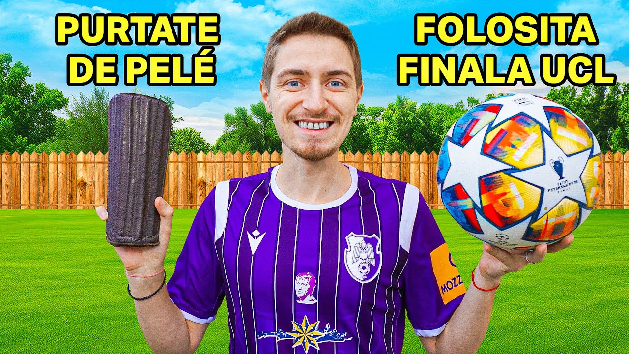 TESTEZ CELE MAI RARE PRODUSE DE FOTBAL (nu ar trebui să le am!)