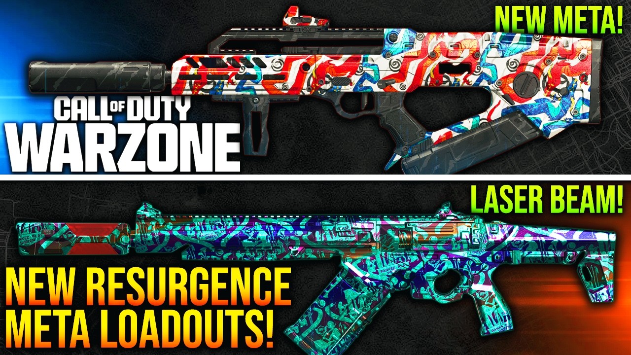 WARZONE: New TOP 5 BEST RESURGENCE META LOADOUTS After Update! (WARZONE META Weapons)